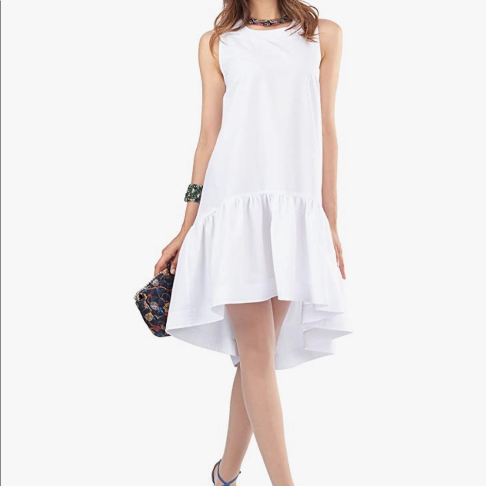 Womens Ruffle Dress - Picture 2 of 3